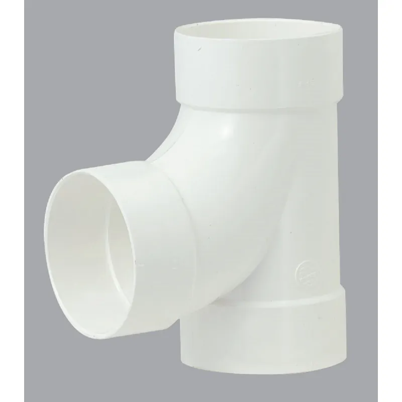 IPEX 414124BC Canplas Sanitary Tee 4 In. PVC Sewer and Drain Tee