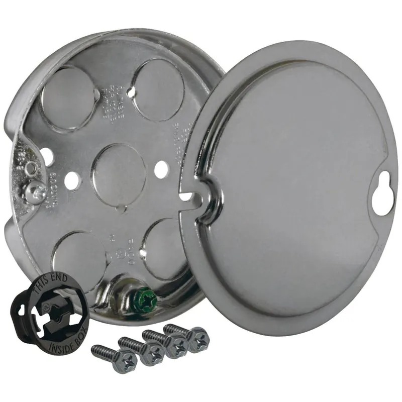 Southwire 56112-UPC 4 In. W. 8 Cu. In. Round Ceiling Fan Box
