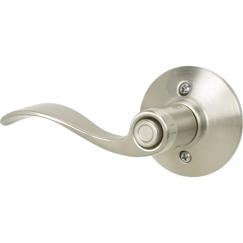 Schlage F40ACC619 Satin Nickel Accent Privacy Door Lever