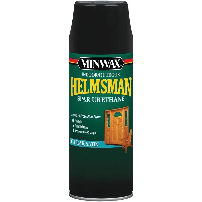 Minwax 33255000 Helmsman Satin Clear Spray Polyurethane 11.5 Oz.