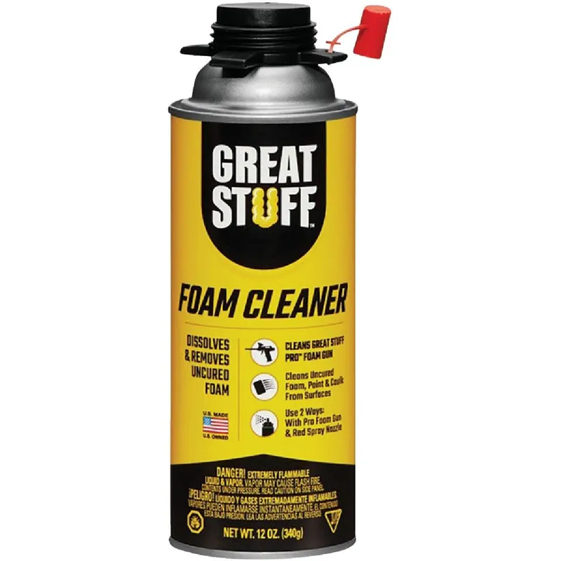 GREAT STUFF PRO 12084890 Foam Cleaner 12 Oz.