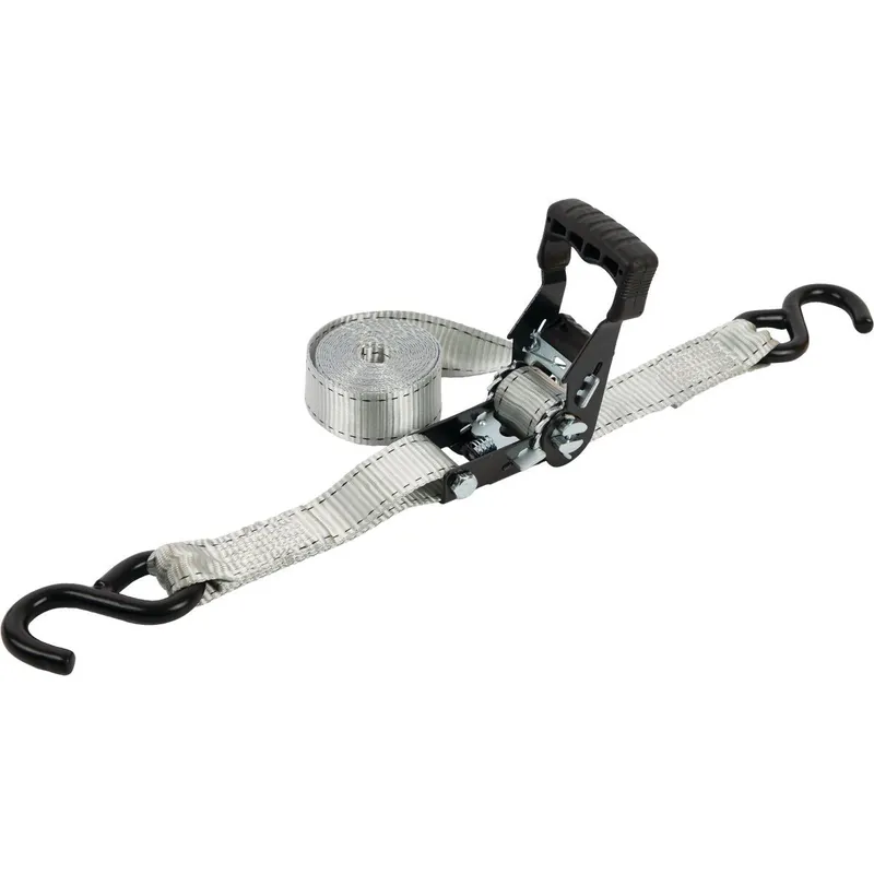 Erickson 34412 1-1/4 In. x 12 Ft. 833 Lb. Long Handle Heavy-Duty Ratchet Strap (2-Pack)