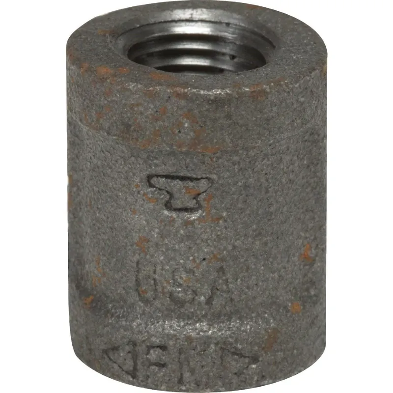 Anvil 8700133203 1 In. Malleable Black Iron Coupling