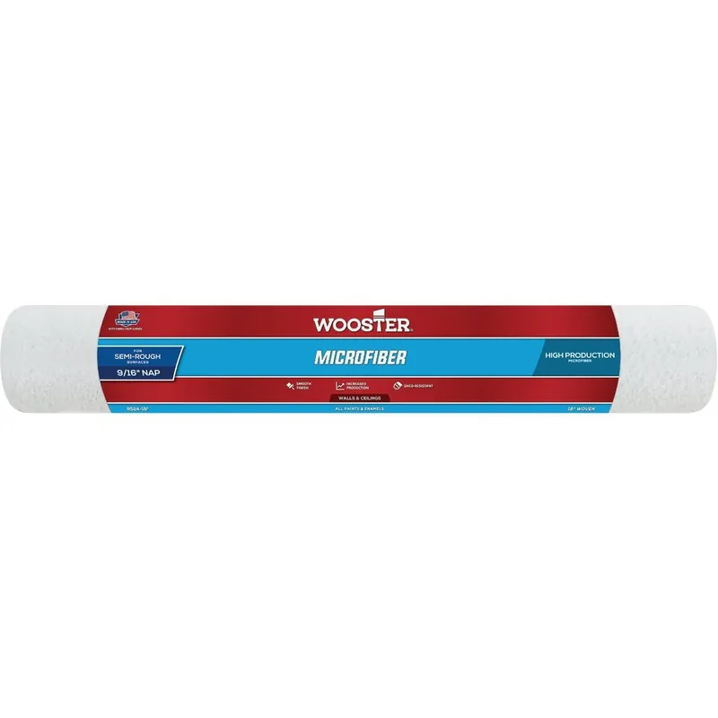 Wooster Brush R524-18 Microfiber Roller Cover
