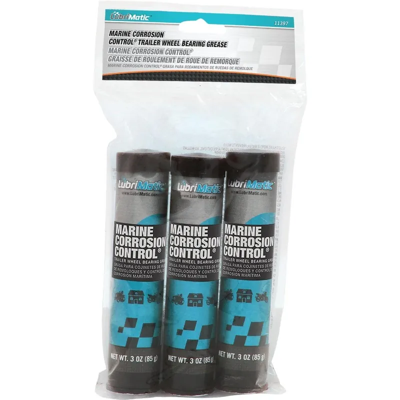 LubriMatic 11397 Marine Trailer Wheel Bearing Grease 3 Oz. Cartridge 3-Pack