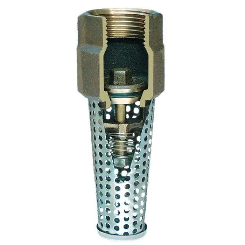 Simmons 452SB 3/4 In. Silicon Bronze Foot Valve Lead Free