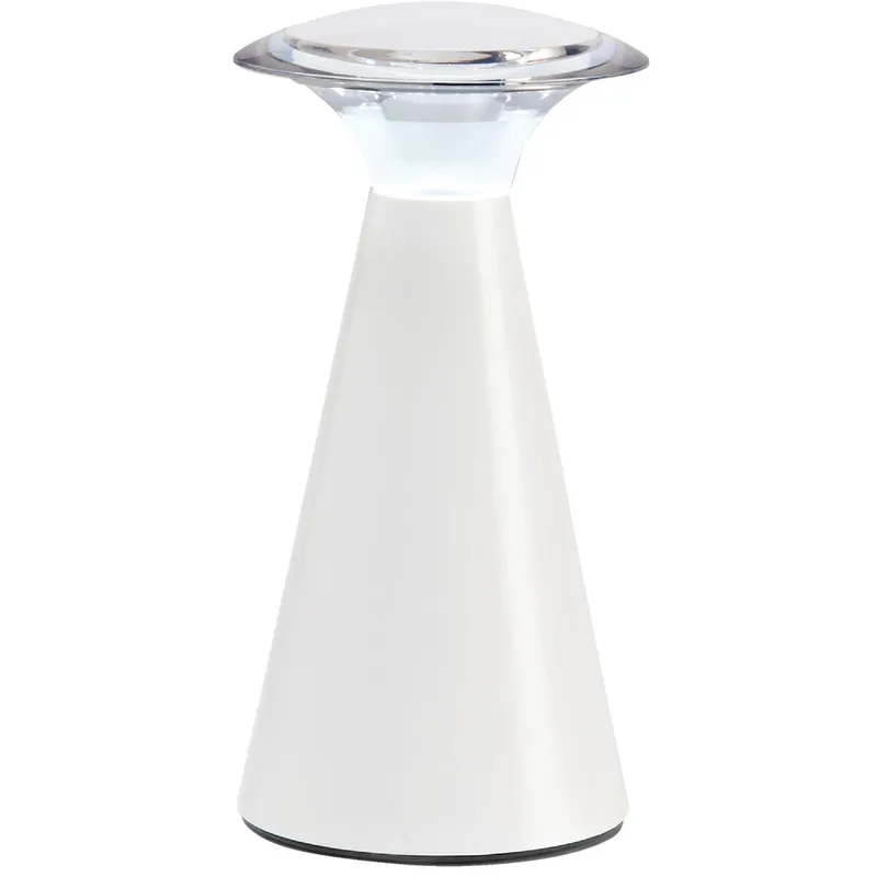 Fulcrum 24411-108 White LED Indoor/Outdoor Battery Operated Desk Lamp