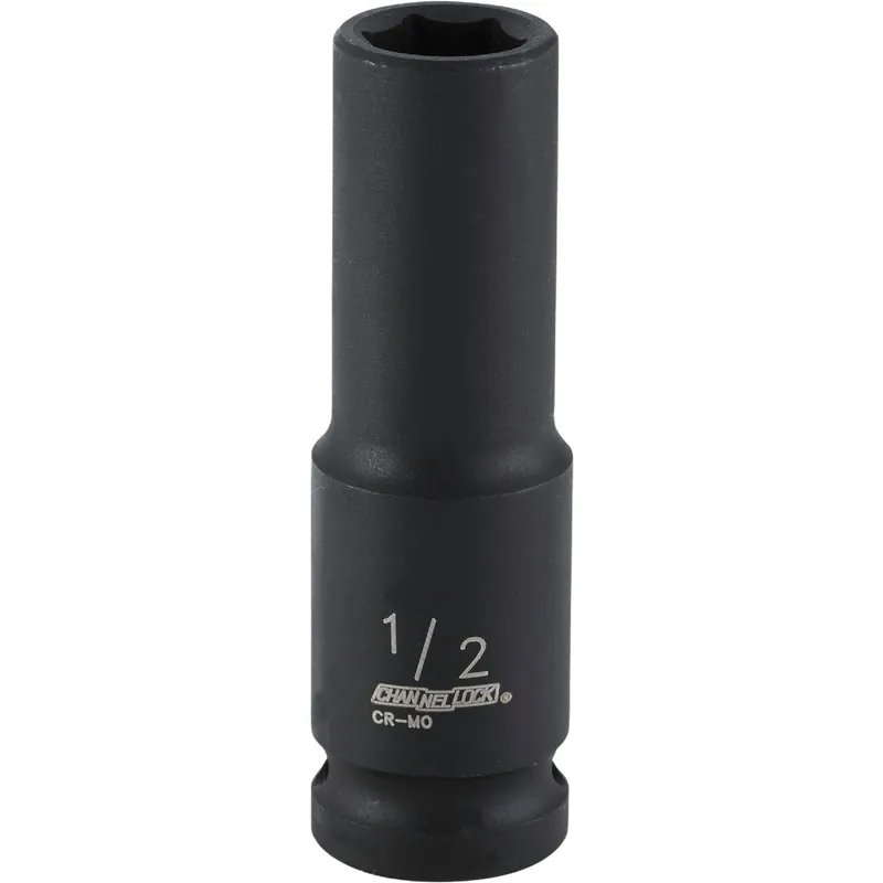 Channellock 313270 1/2 In. Drive 1/2 In. 6-Point Deep Standard Impact Socket