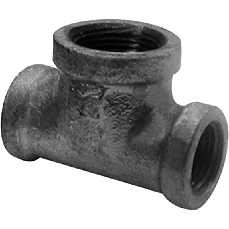 Southland 520-322HC Reducing Malleable Black Iron Tee