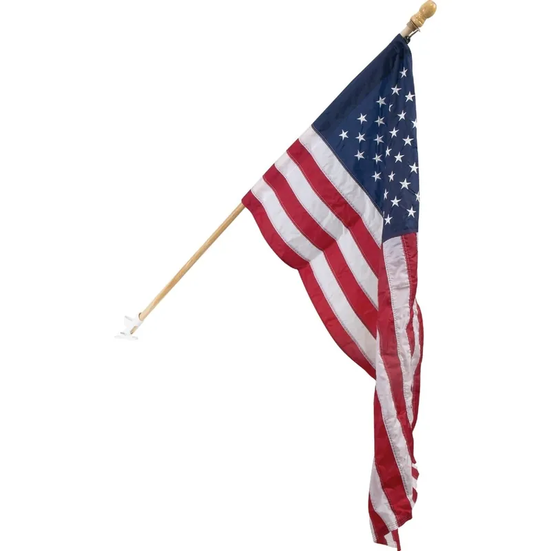 Valley Forge DFS1USA-1 Nylon American Flag & 5 Ft. Pole Kit