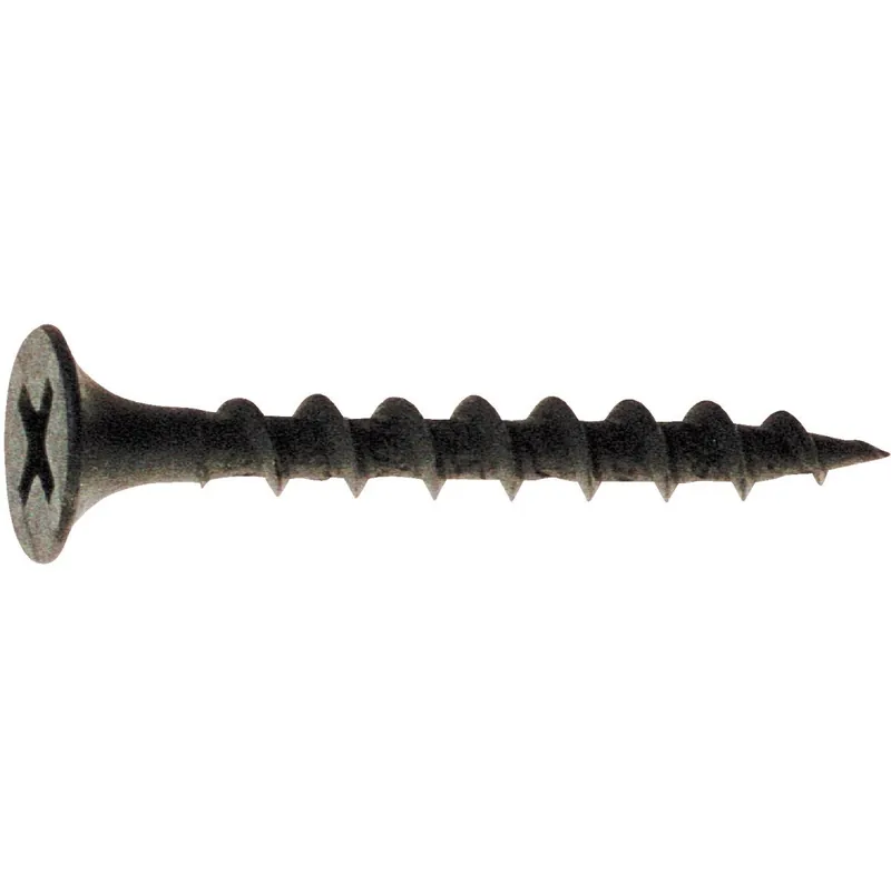 Grip-Rite 3CDWS25BK #8 x 3 In. Coarse Thread Drywall Screw (25 Lb. Pail)