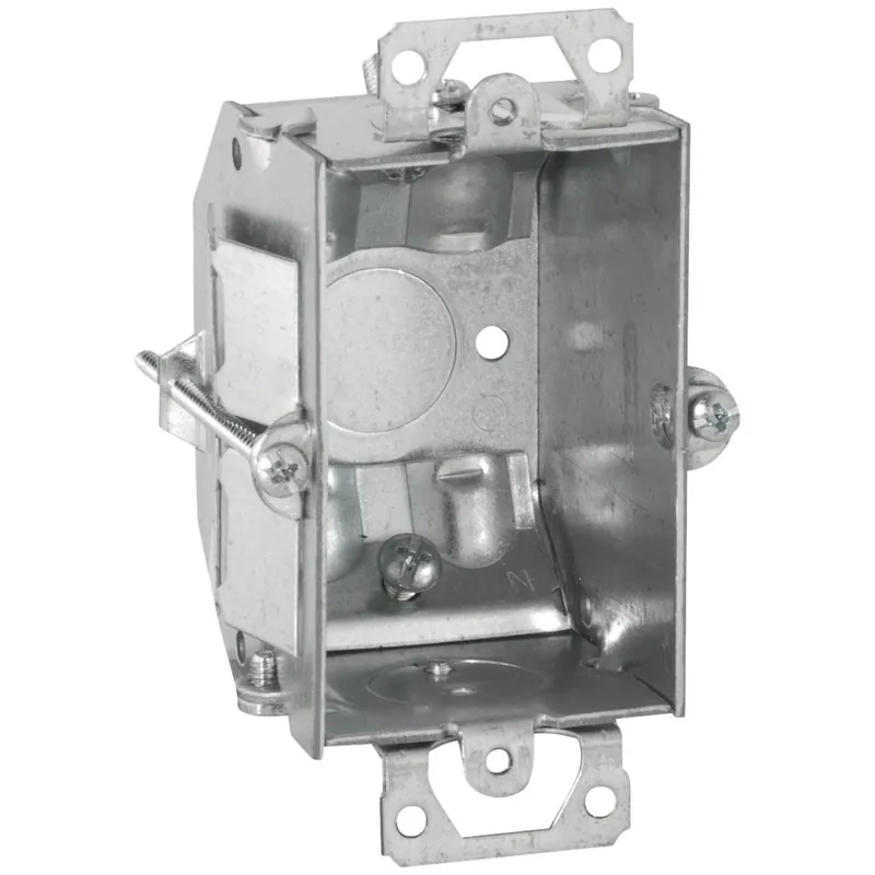 Southwire G601BVROW-UPC 1-Gang Steel Welded Beveled Wall Box