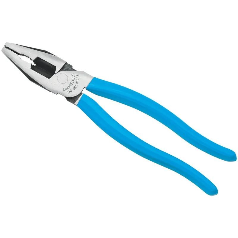 Channellock E348 XLT 8 In. High Carbon Steel Combination Linesman Pliers