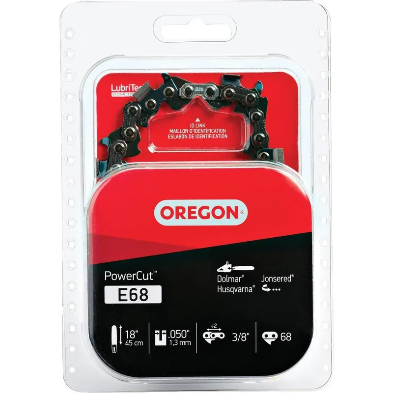 Oregon Cutting E68 PowerCut 18 In. Chainsaw Chain