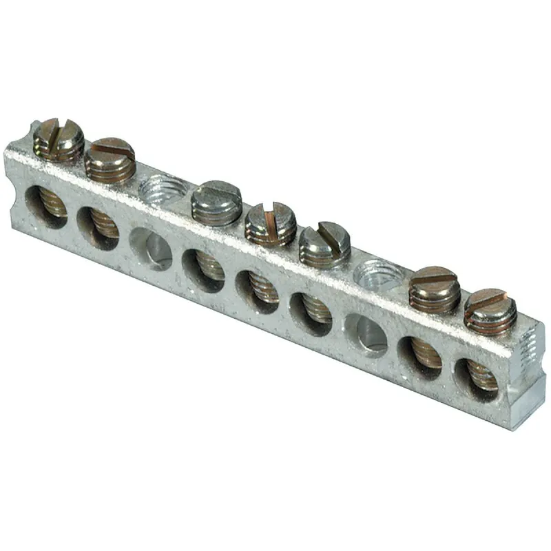Square D PK7GTACP 7-Terminal QO & Homeline Aluminum Ground Bar Kit