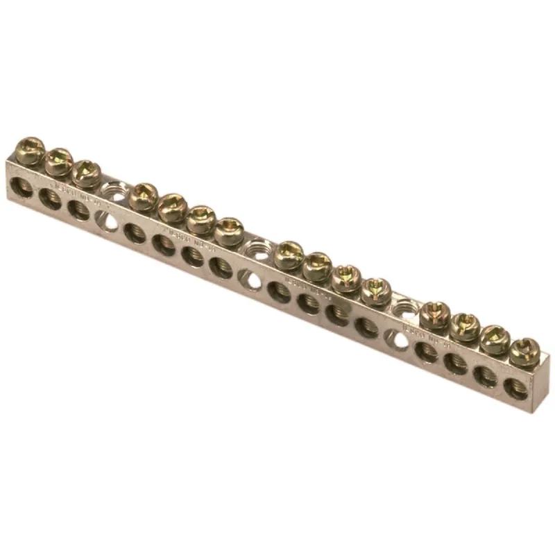 Square D PK15GTACP 15-Terminal QO & Homeline Aluminum Ground Bar Kit