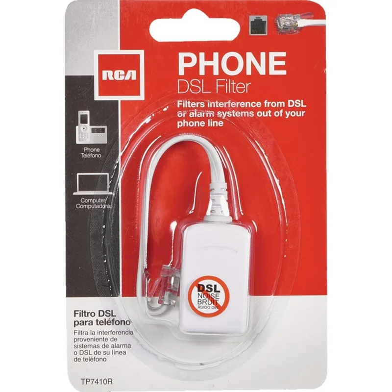 RCA TP7410R DSL & Phone or Security System DSL Line Filter