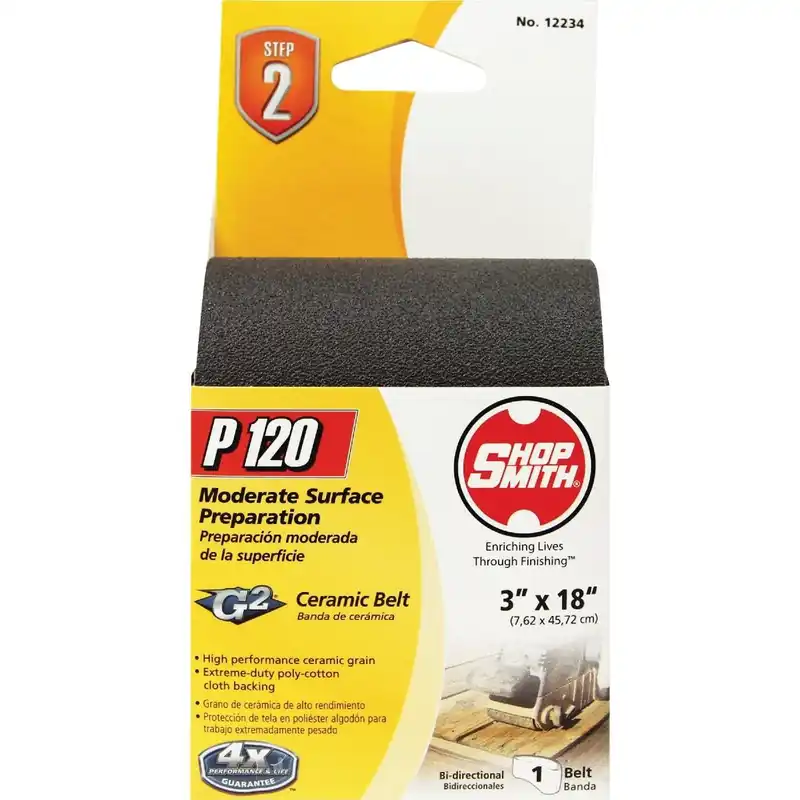 Gator 7086 Gator Platinum 3 In. x 18 In. 120 Grit Fine Heavy Duty Sanding Belt