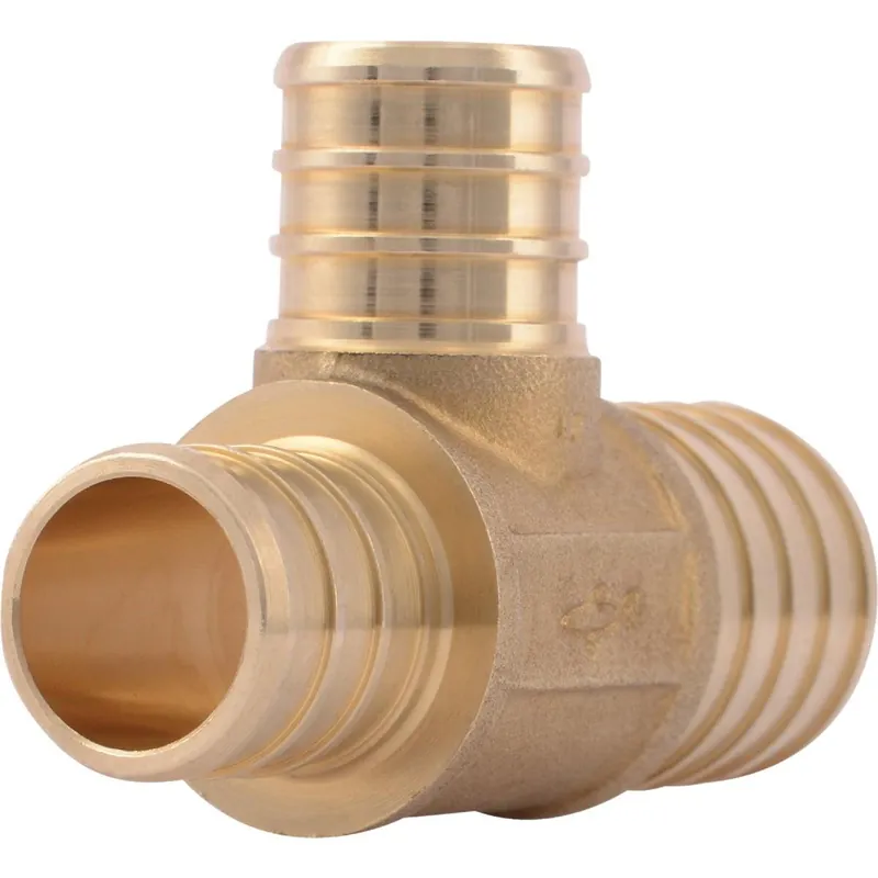 SharkBite UC414LFA Barb Reducing Brass PEX Tee