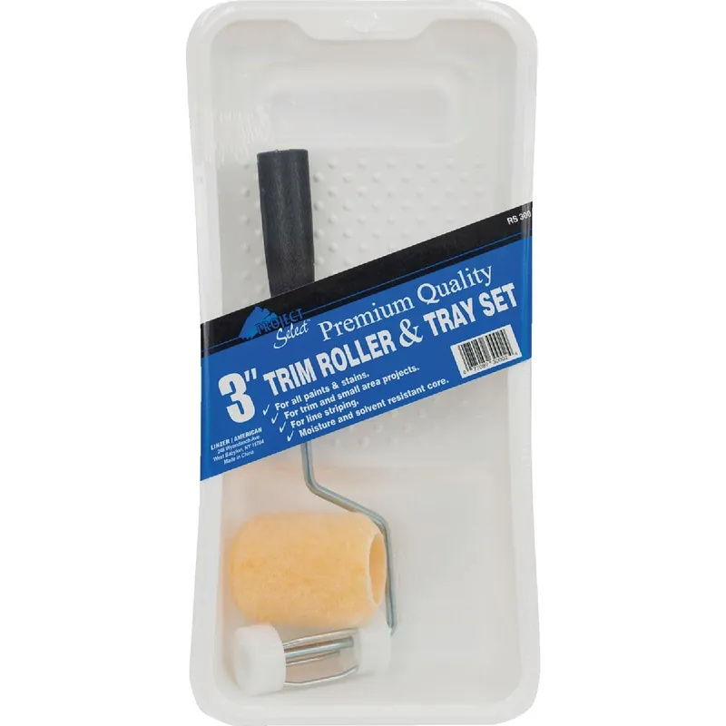 Linzer Products RS3000300 Project Select 3 In. x 3/8 In. Trim Roller Kit