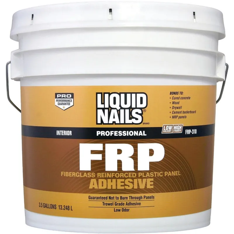 Liquid Nails FRP310-3.5GAL LIQUID NAILS 3.5 Gal. FRP Panel Adhesive