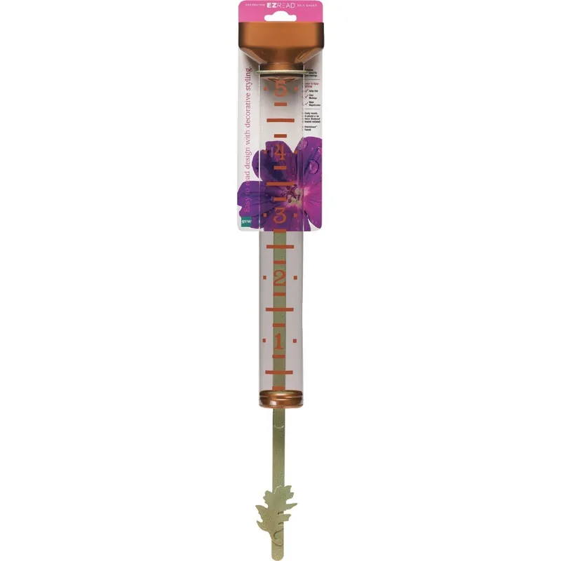 Headwind 820-0582 EZRead 5 In. Plastic Decorative Rain Gauge