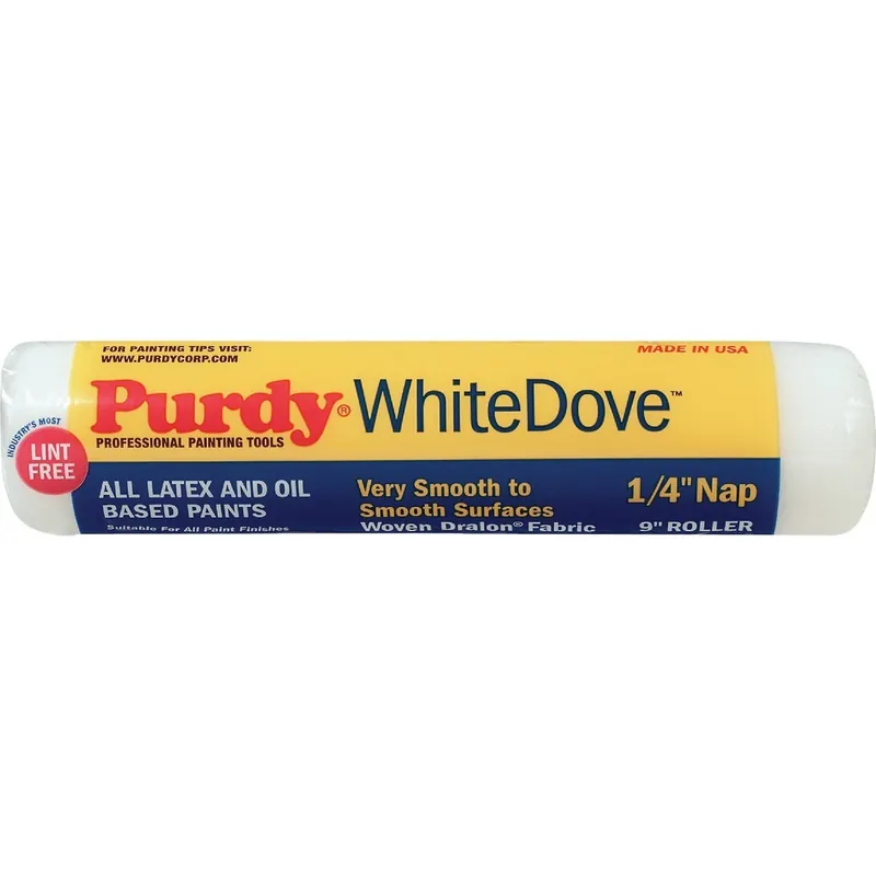 Purdy 144662091 White Dove 9 In. x 1/4 In. Woven Fabric Roller Cover