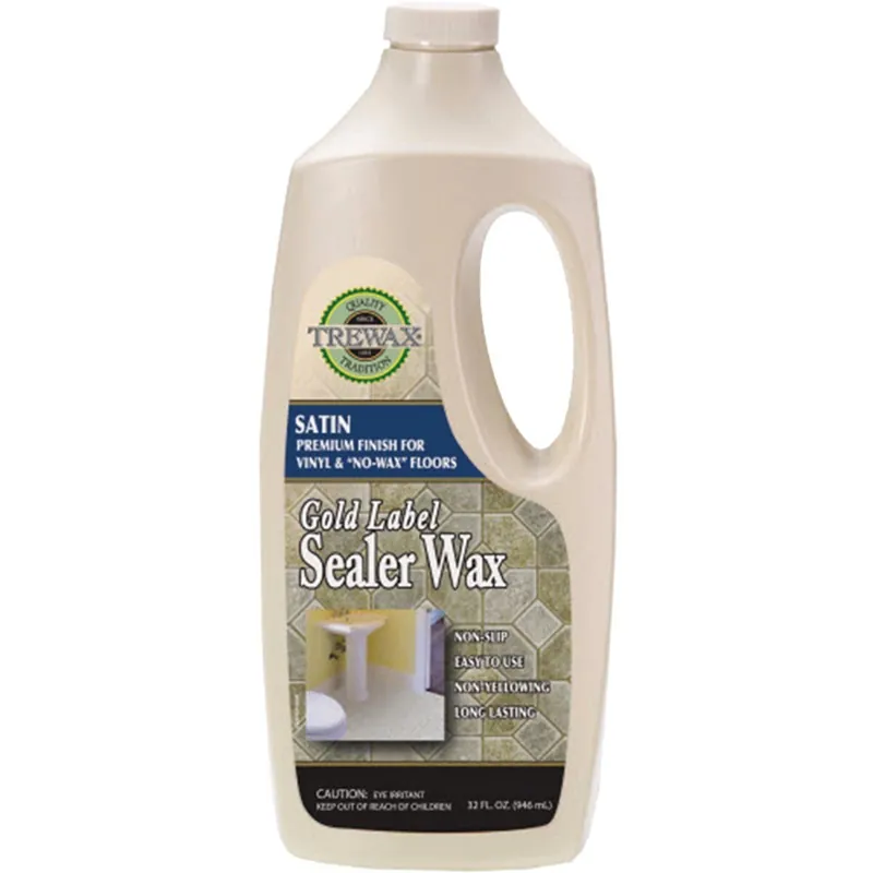 Trewax 887130027 Gold Label Floor Sealer Wax 32 Oz