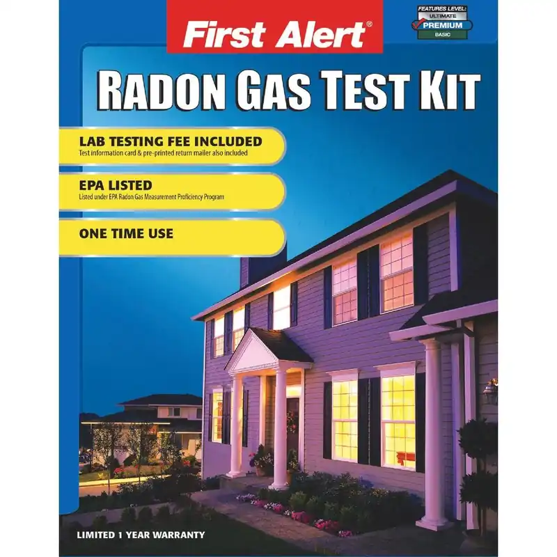 Honeywell First Alert RD1 Outside Lab Radon Test Kit