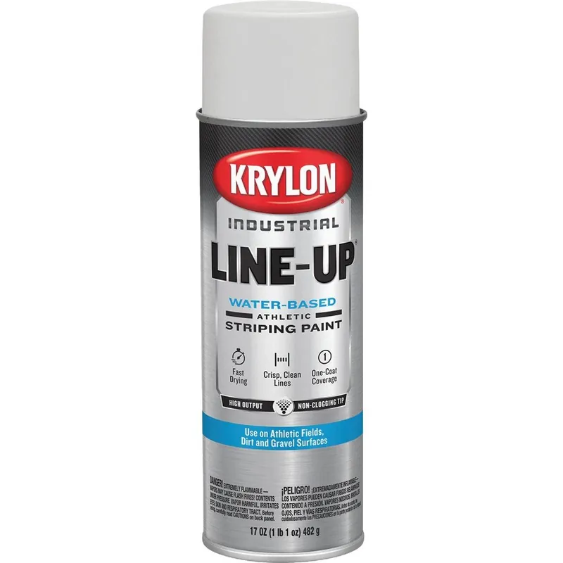 Krylon K00830508 Athletic White Striping Paint