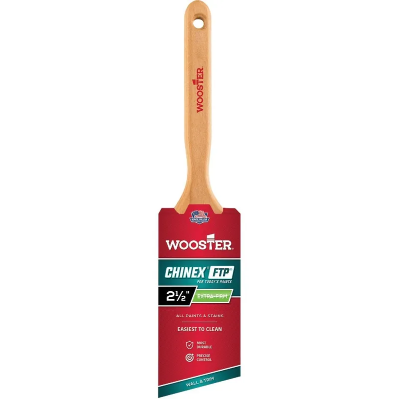 Wooster Brush 4410-21/2 Wooster Chinex FTP 2-1/2 In. Angle Sash Paint Brush