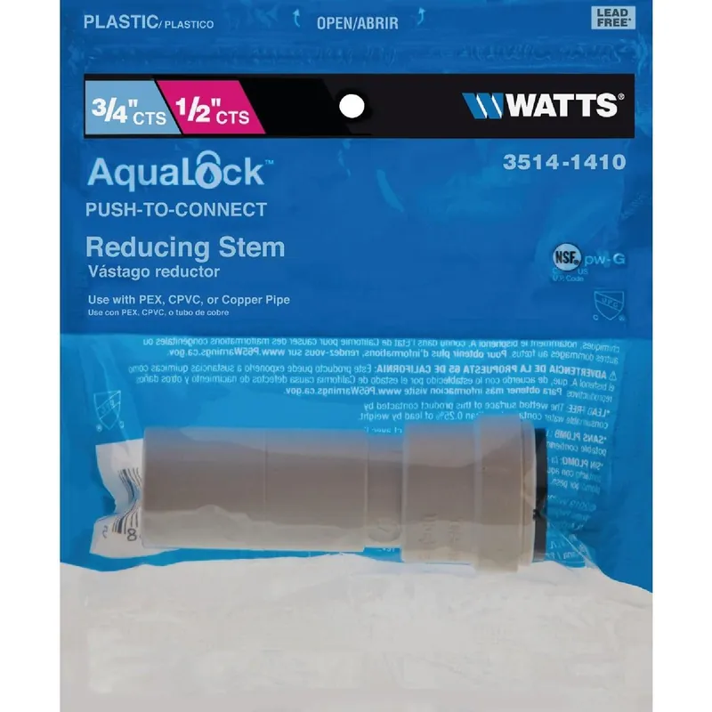 Watts 959135 Quick Connect Stackable Plastic Coupling