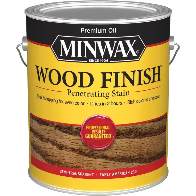 Minwax 71008000 Wood Finish Penetrating Stain Early American 1 Gallon
