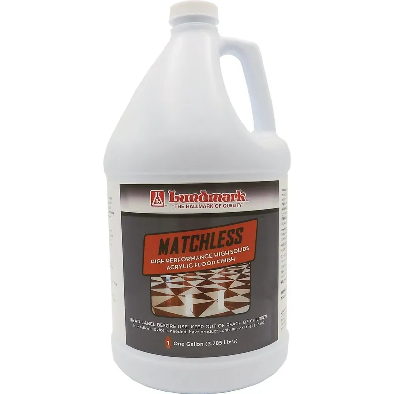 Lundmark 3306G01-4 Matchless Urethane Fortified Acrylic Floor Finish