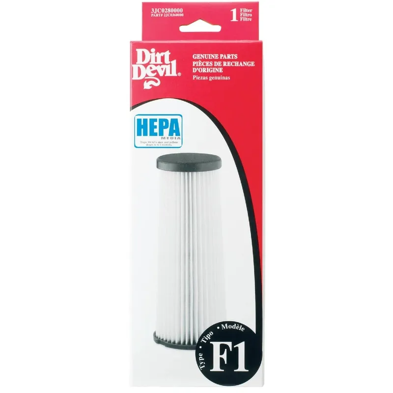 Dirt Devil 3JC0280000 Type F1 HEPA Vision Turbo Vision Self-Propelled Vacuum Filter