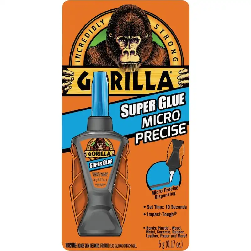 Gorilla Glue 6770002 Gorilla 5.5g Liquid Micro Precise Super Glue