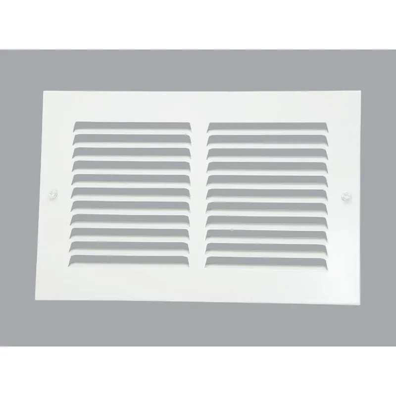 Home Impressions 1RA1006WH Stamped Steel Return Air Grille 6 In. x 10 In.