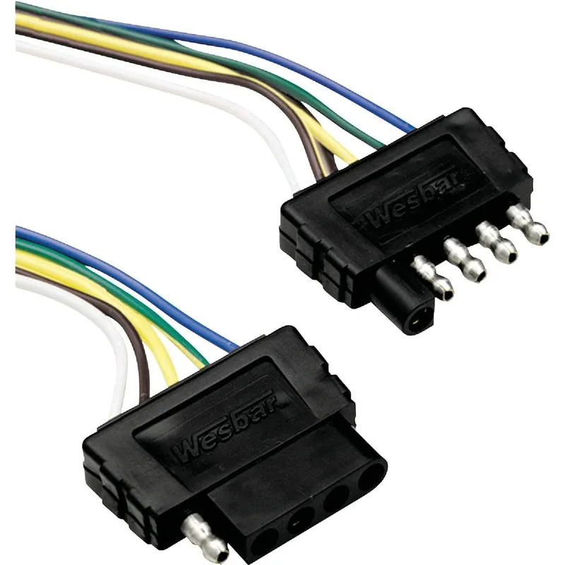 Reese Towpower 85215 5-Flat 60 In. Loop Vehicle/Trailer Connector Set
