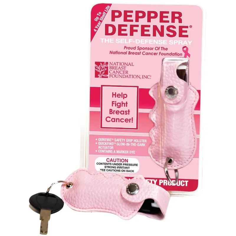 Pepper Defense PD-2P 10% Pepper .5 oz Pink Self-Defense Spray