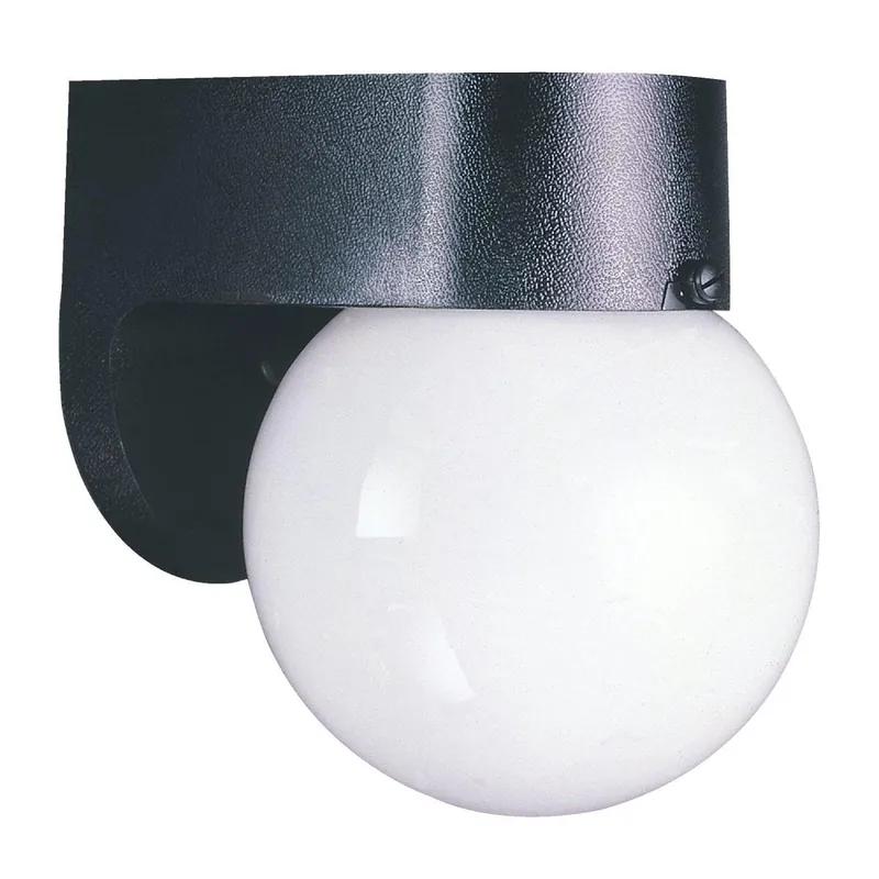 Home Impressions IOL137BK Black Incandescent A15 Outdoor Wall Light Fixture