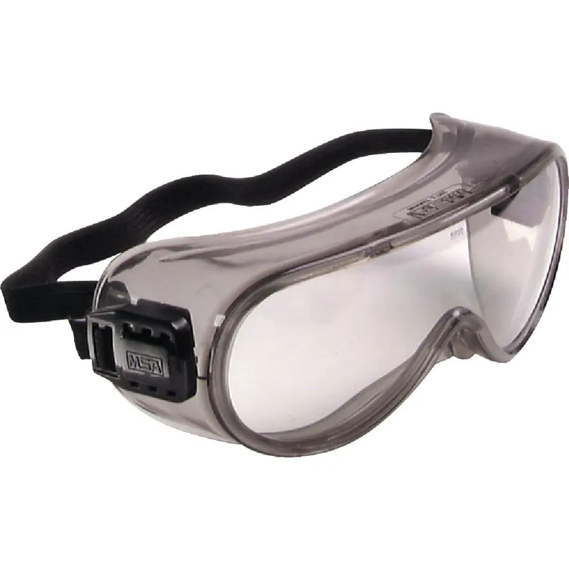 Safety Works 817698 Pro Safety Gray Tint Frame Safety Goggles with Anti-Fog Clear Lenses