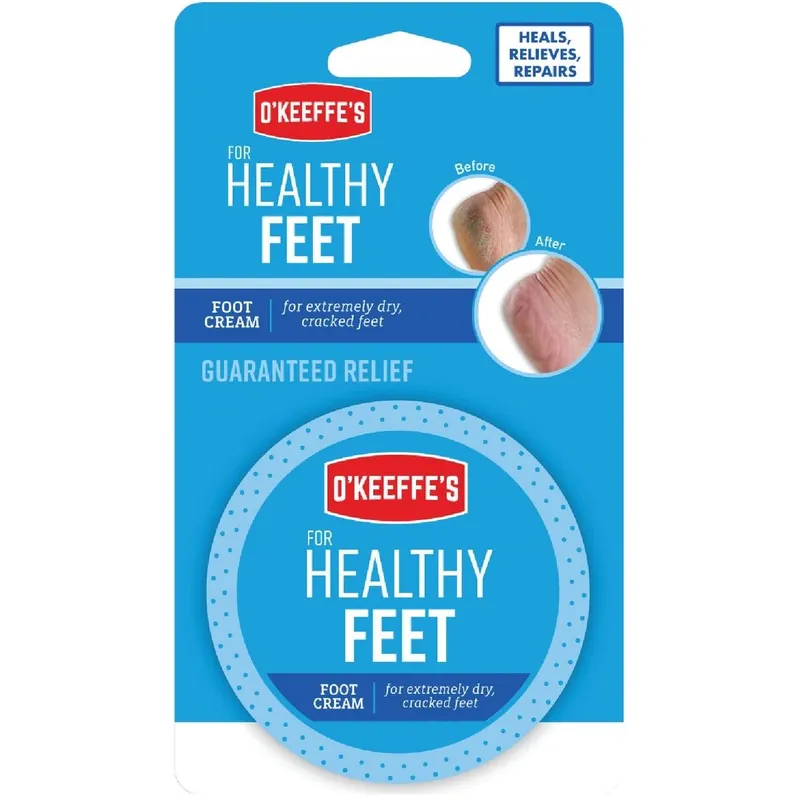 O'Keeffe's K0320005 Healthy Feet 3.2 Oz. Jar Cream Lotion