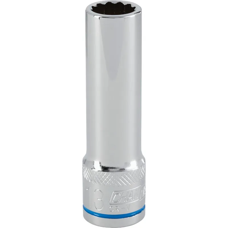 Channellock 302851 1/2 In. Drive 13 mm 12-Point Deep Metric Socket