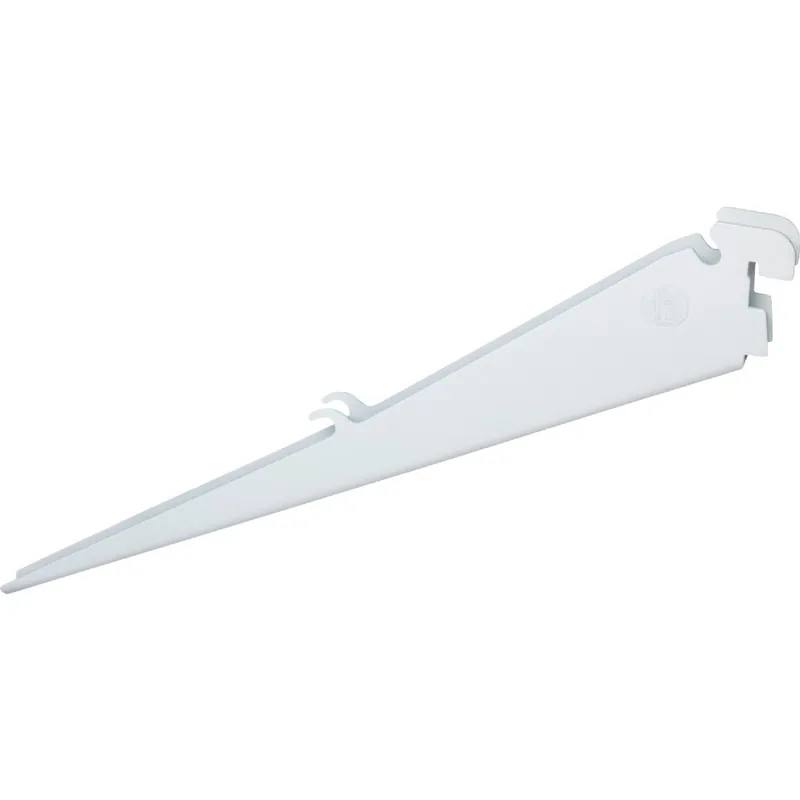 Organized Living 7913131311 FreedomRail 12 In. White Profile Angled Bracket