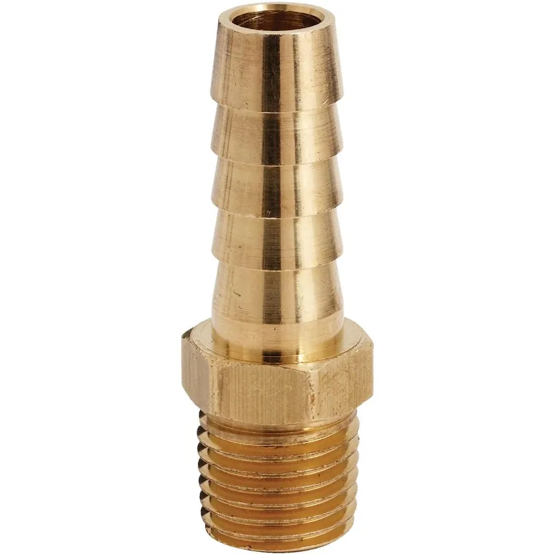 Milton S-602 MLIS-602 Hose End 3/8 In. Barb 1/4 In. MNPT 2-Pack