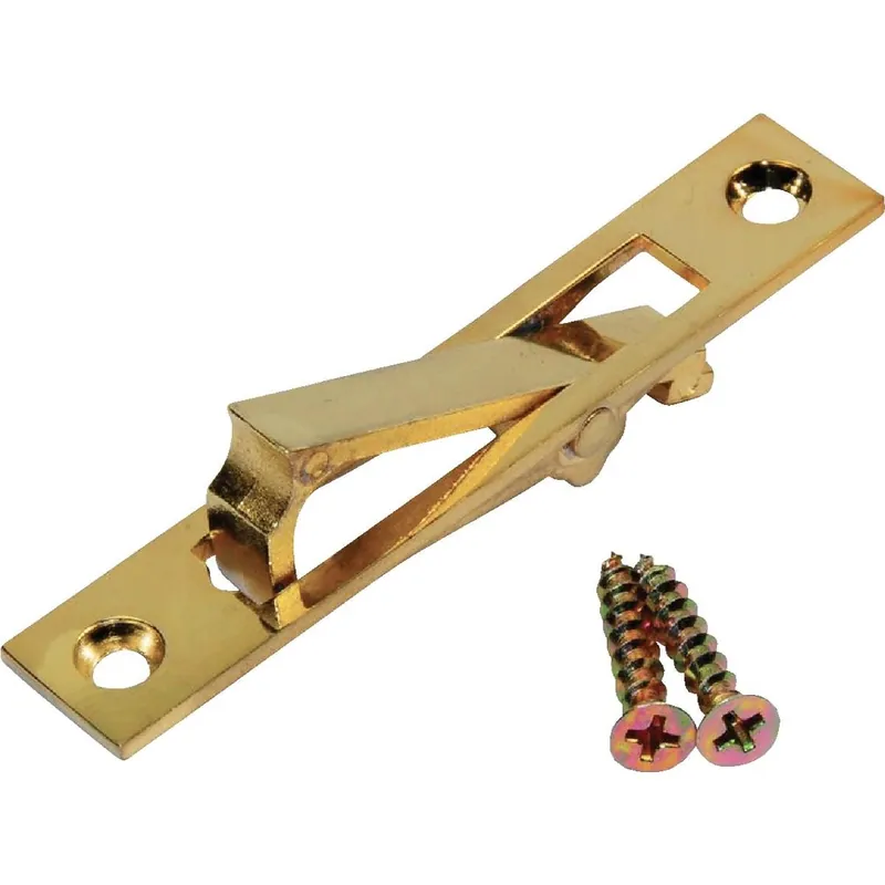 Johnson Hardware 150-3PK1 JHP150-3PK1 2.94 In. L. Rectangular Bright Brass Edge Pocket Door Pull