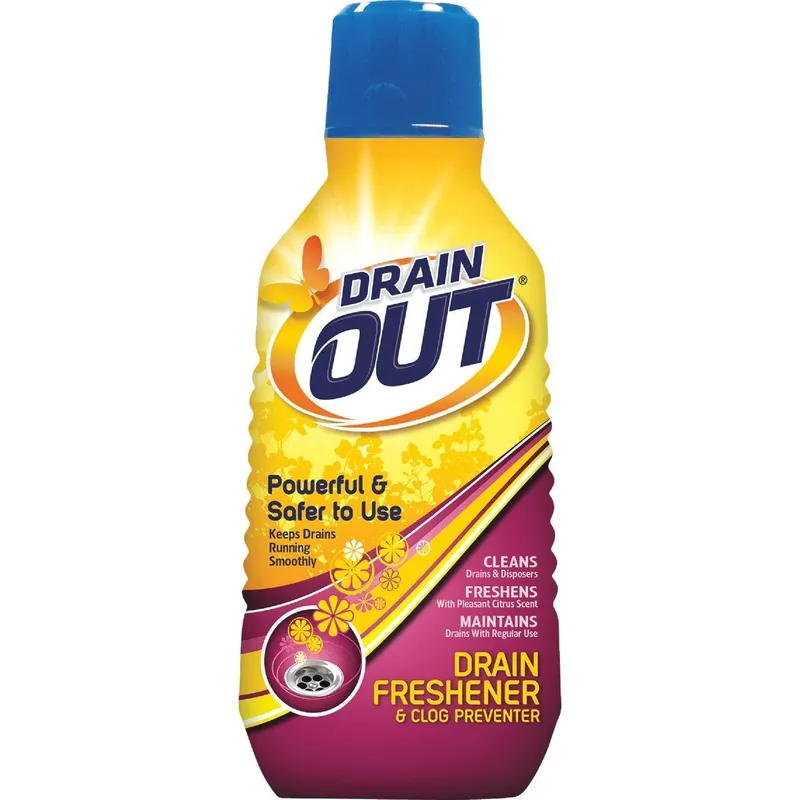 Drain Out DOF06N Drain Freshener & Clog Preventer 16 Oz.
