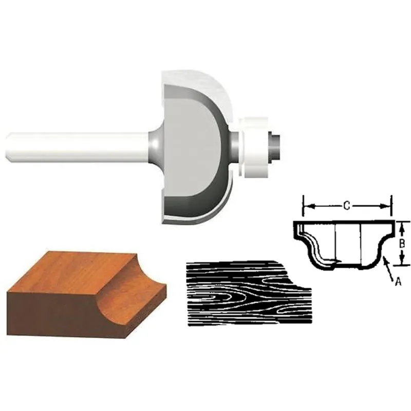 Vermont American 23141 Carbide Tip 1/2 In. Cove Bit