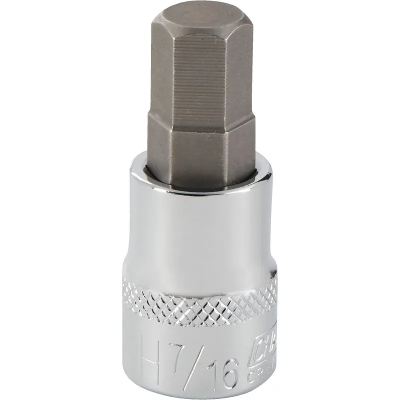 Channellock 311537 3/8 In. Drive 7/16 In. 6-Point Standard Hex Bit Socket