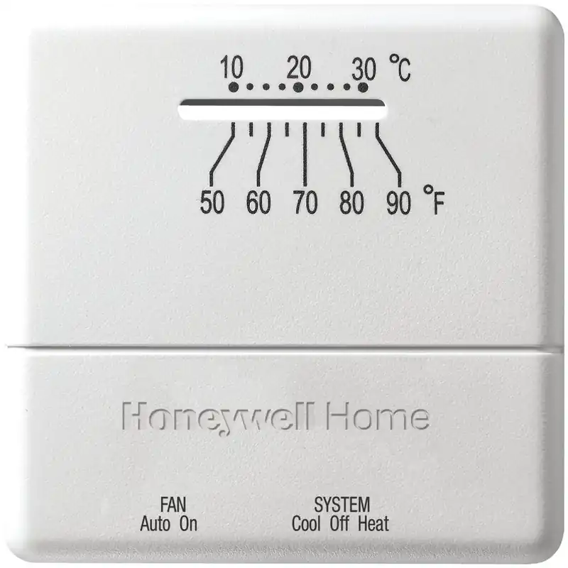 Honeywell CT31A1003/E1 Honeywell Home Heat or Cool Mechanical Thermostat